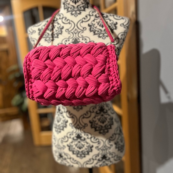 NWT Nadya Toto hot pink purse - Picture 5 of 9